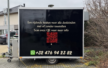Aanhangwagen Belettering