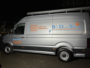 Bestelwagen Belettering